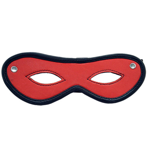 The Rouge Garments Open Eye Mask Red from Forbidden Passion