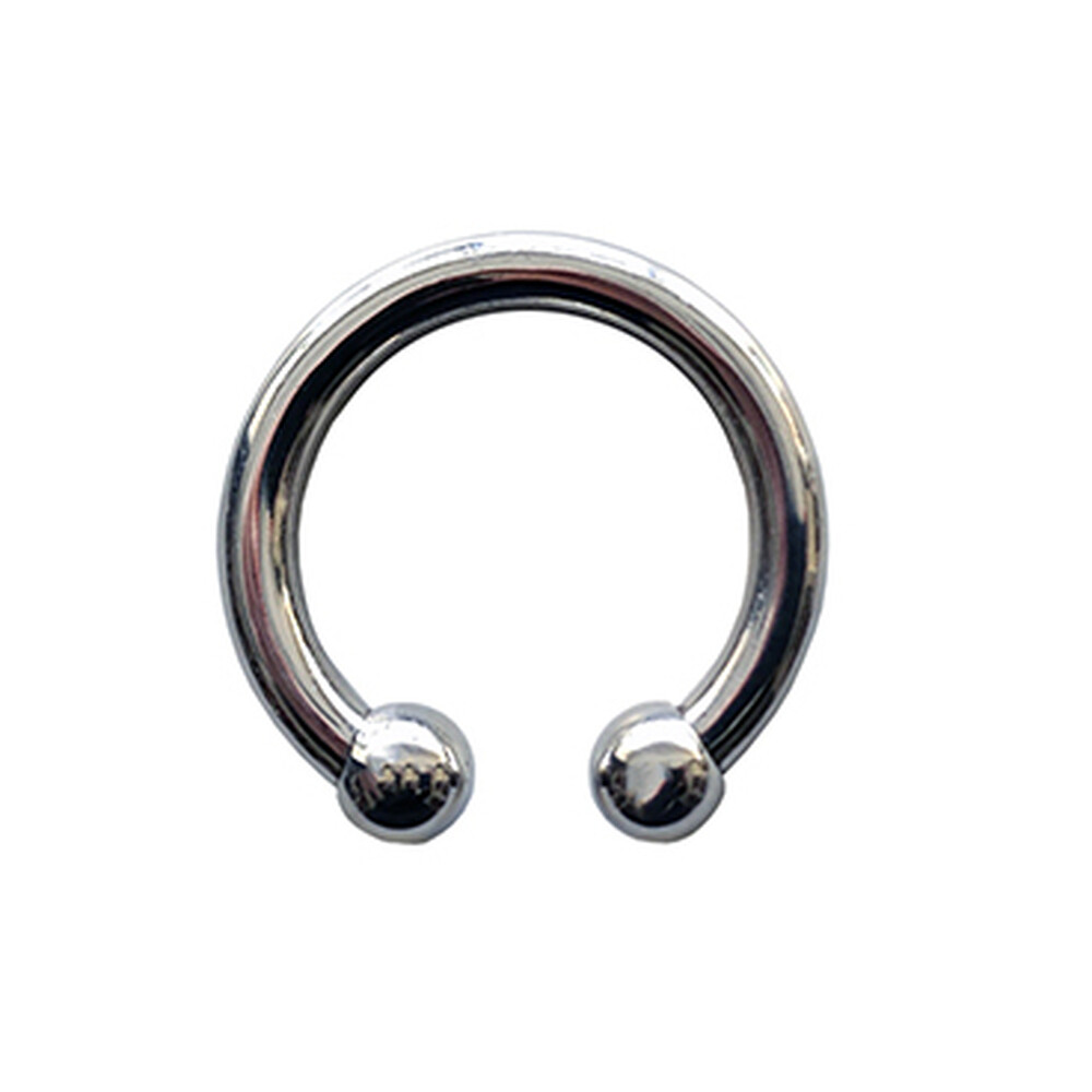 The Rouge Stainless Steel Horseshoe Cock Ring 30mm from Forbidden Passion
