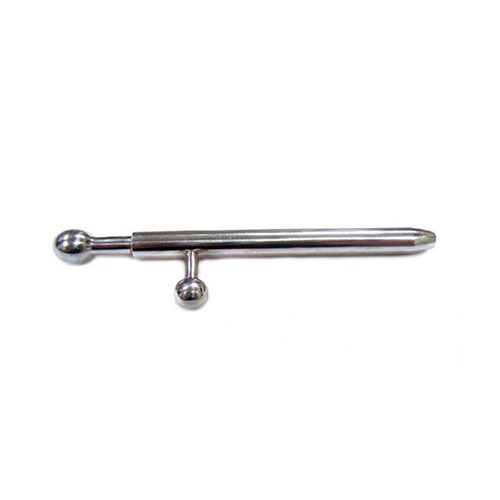 The Rouge Stainless Steel Key Urethral Plug 93mm from Forbidden Passion