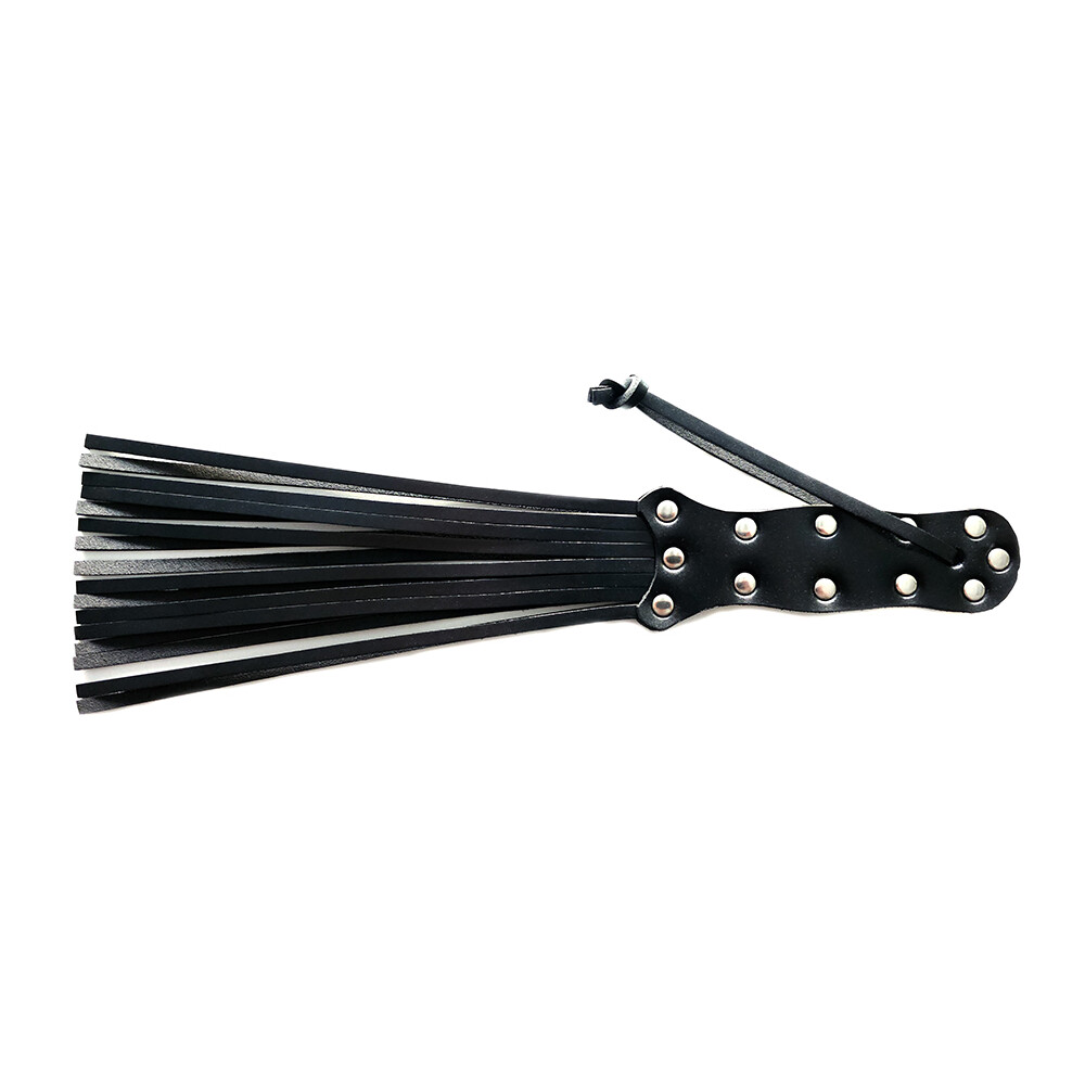 The Rouge Leather Spiral Paddle from Forbidden Passion