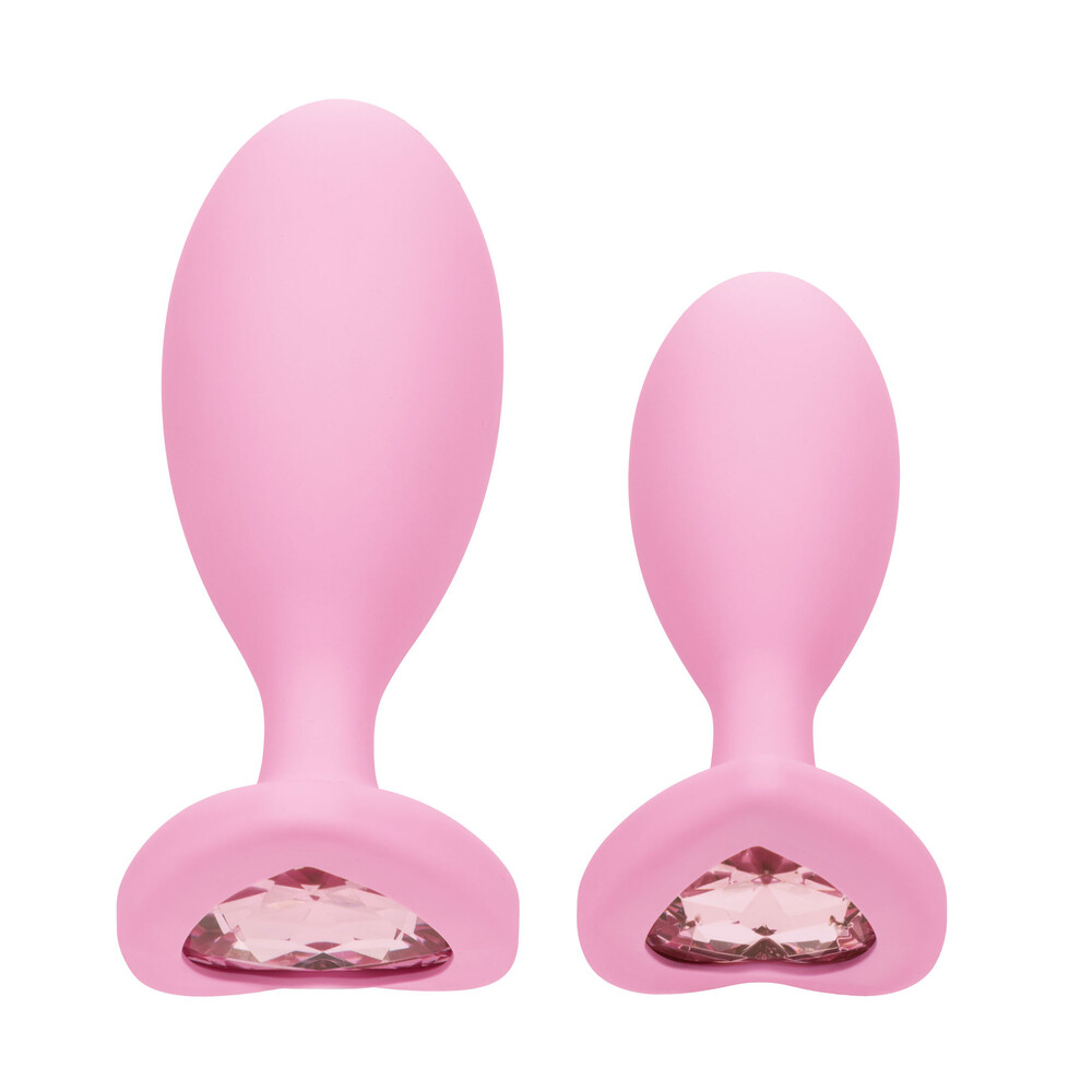 The First Time Crystal Booty Duo Butt Plugs from Forbidden Passion