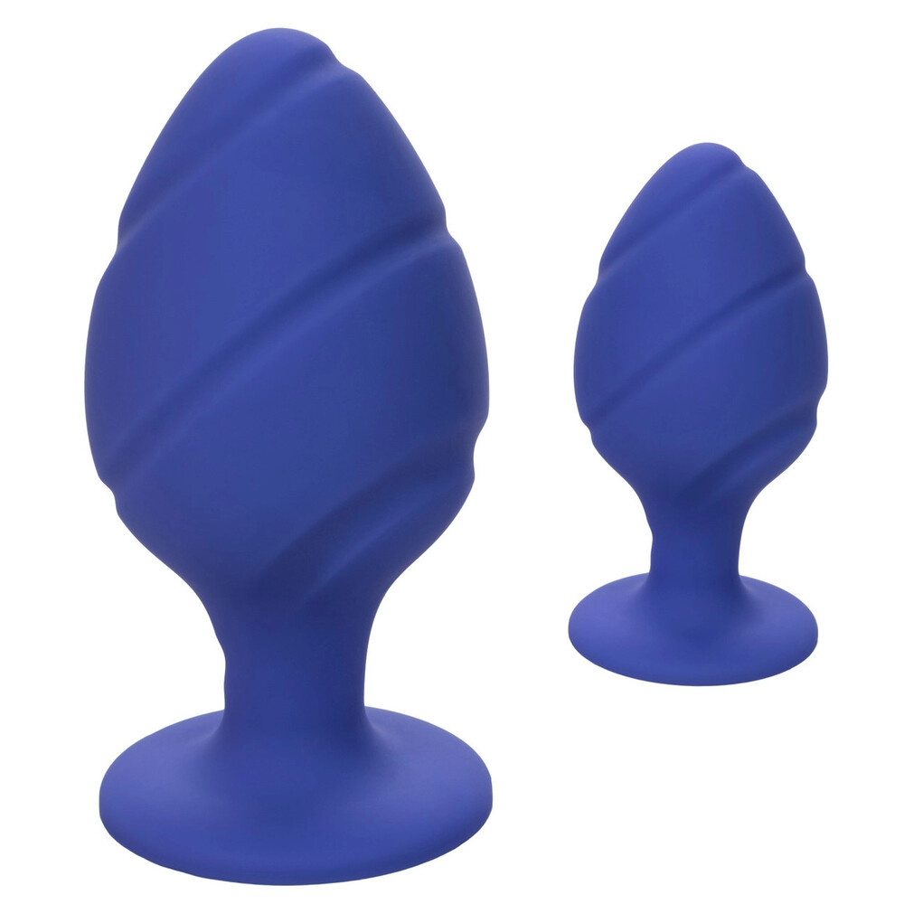 The Cheeky Butt Plug Duo Purple from Forbidden Passion
