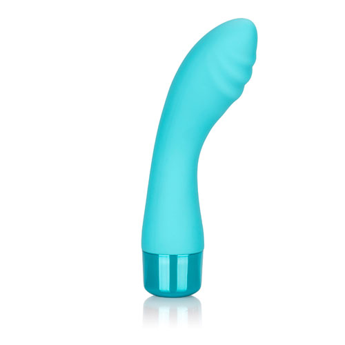 The Eden Ripple Silicone GSpot Vibrator Waterproof 6 inch from Forbidden Passion