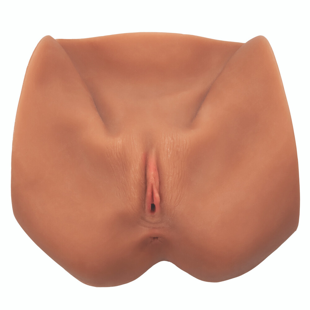 The Stroke It Life Size Pussy Flesh Brown from Forbidden Passion
