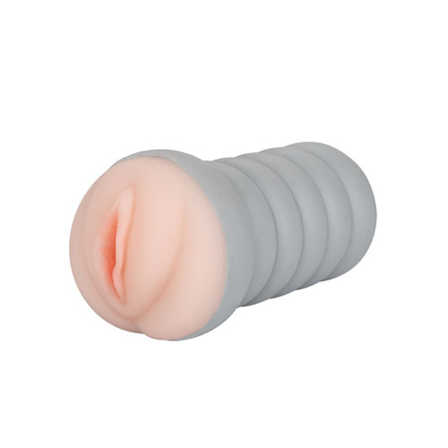 The Gripper Ribbed Tight Pussy Flesh Masturbator from Forbidden Passion