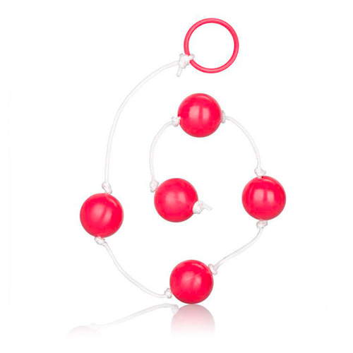 The Large Pleasure Anal Beads Assorted Colours from Forbidden Passion