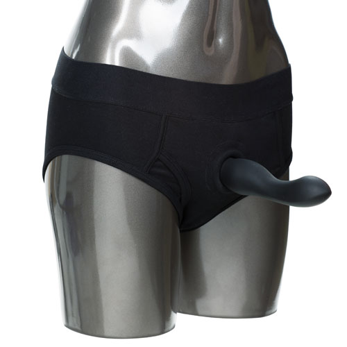 The Packer Gear Brief Harness Xtra Small to Small from Forbidden Passion