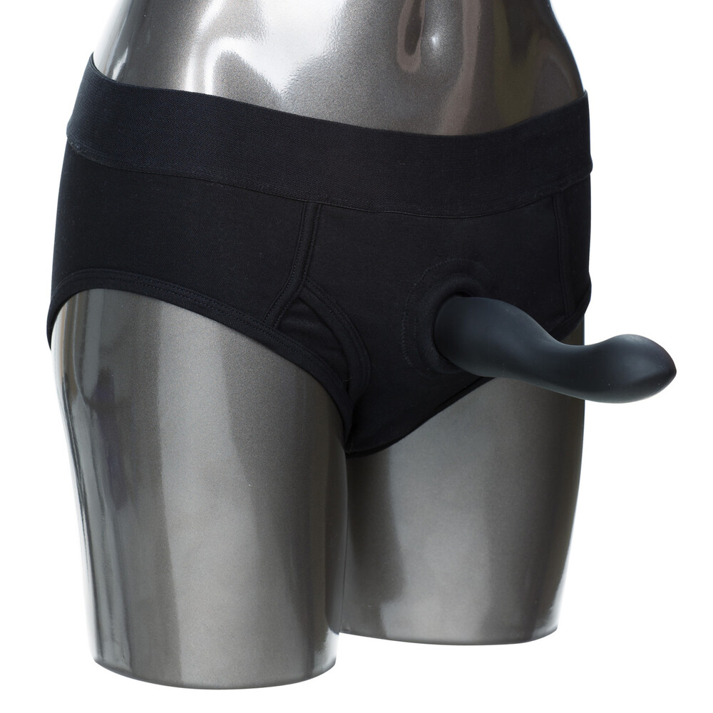 The Packer Gear Brief Harness Large to Xtra Large from Forbidden Passion
