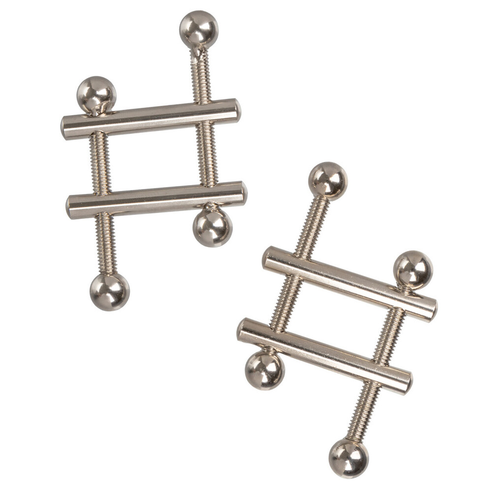The Nipple Grips Crossbar Nipple Vices from Forbidden Passion
