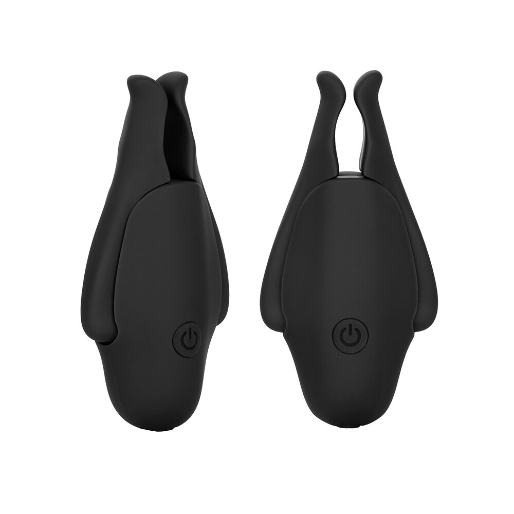The Rechargeable Nipplettes Vibrating Nipple Clamps from Forbidden Passion