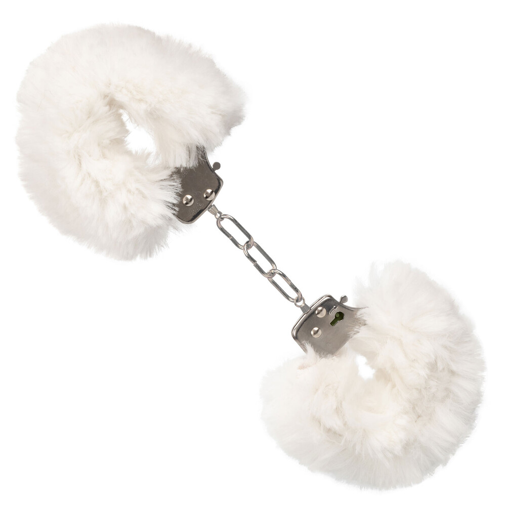The Ultra Fluffy Furry Cuffs White from Forbidden Passion