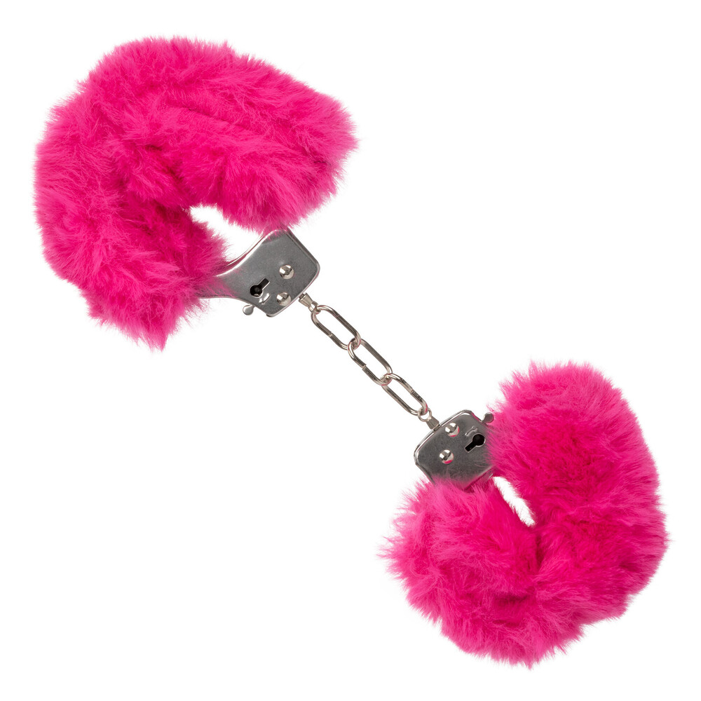 The Ultra Fluffy Furry Cuffs Pink from Forbidden Passion