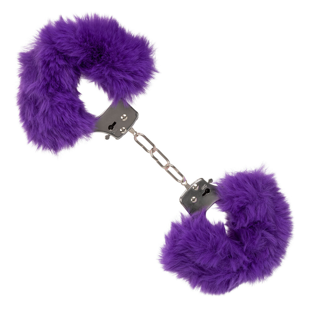 The Ultra Fluffy Furry Cuffs Purple from Forbidden Passion