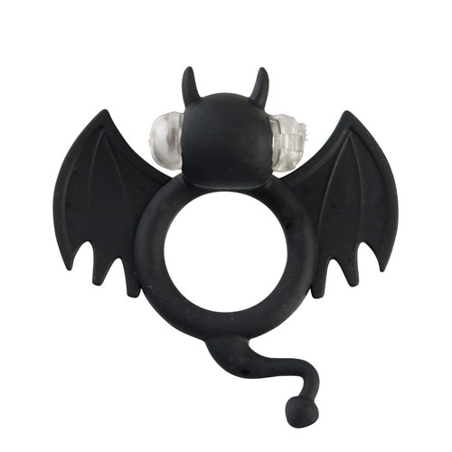 The Shots Badbat Vibrating Cock Ring from Forbidden Passion
