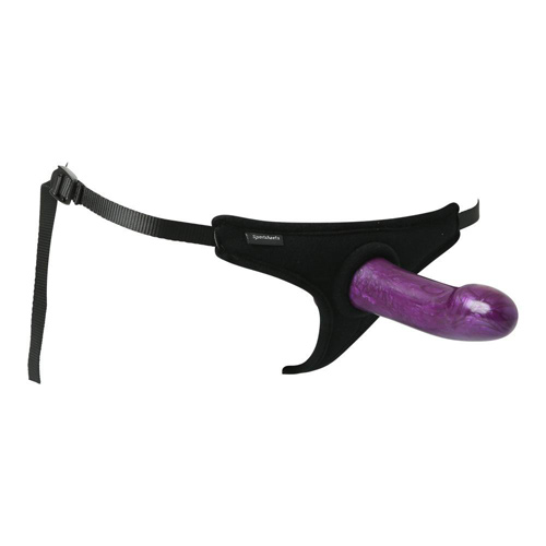 The SportSheets Bikini StrapOn Silicone Dildo Set from Forbidden Passion