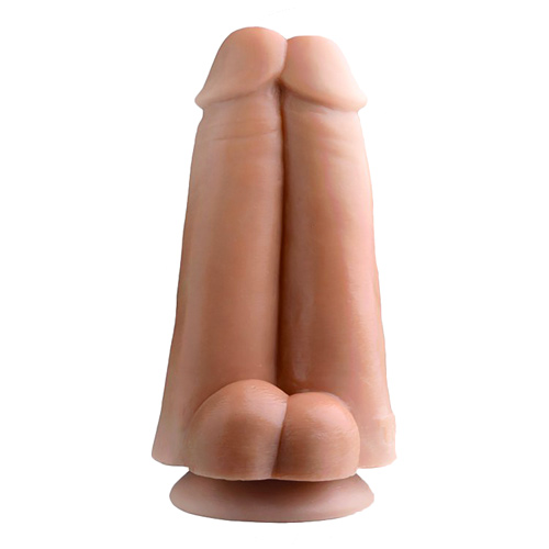 The XR Tom Of Finland Dual Dicks Dildo from Forbidden Passion