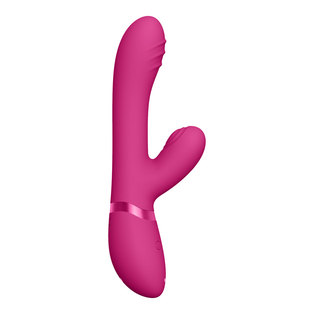 The Vive Tani Finger Motion With Pulse Wave Vibrator Pink from Forbidden Passion