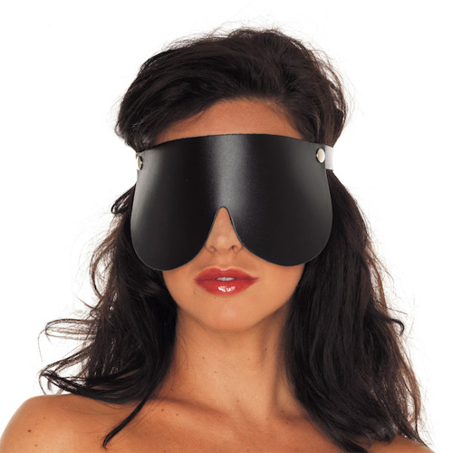 The Leather Blindfold from Forbidden Passion