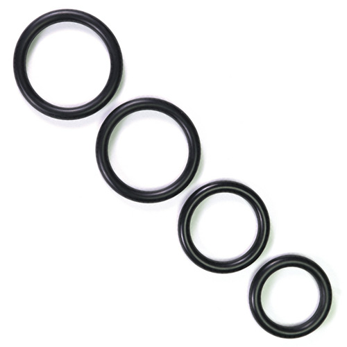 The Large Rubber Cock Ring from Forbidden Passion