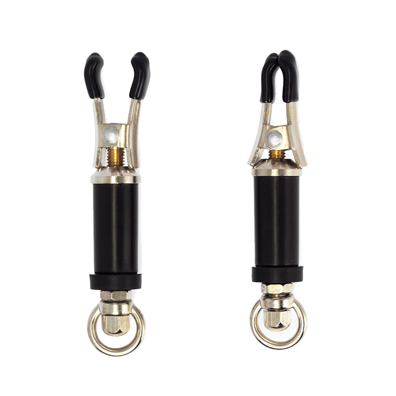 The Black Nipple Clamps from Forbidden Passion