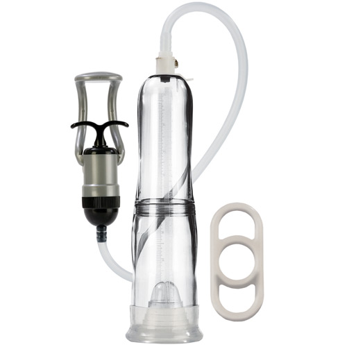 The Enhance Travel Penis Pump System from Forbidden Passion