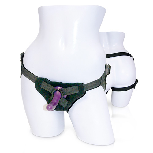 The SportSheets New Cummers Strap On Dildo Kit from Forbidden Passion